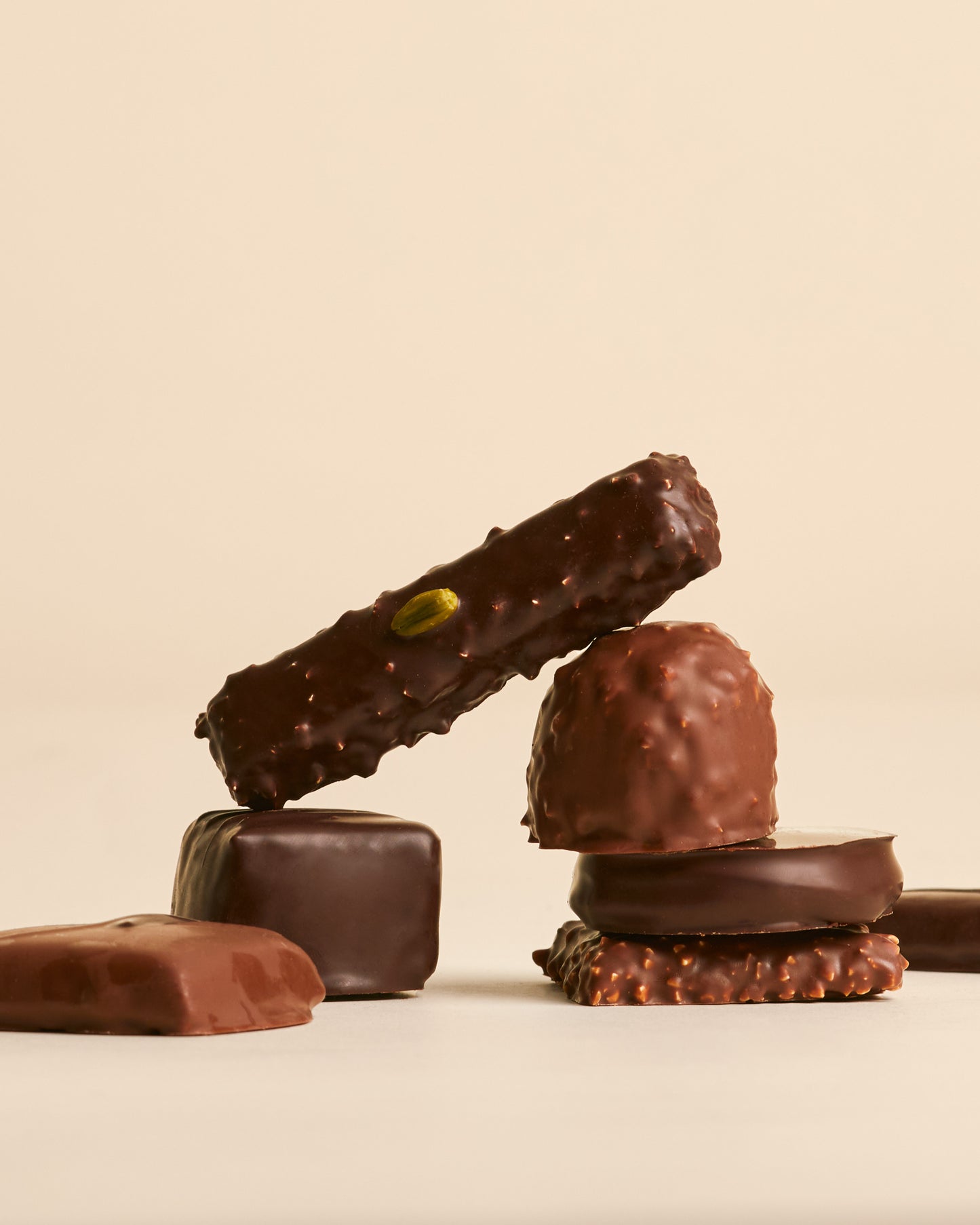 Milk and Dark Chocolates box