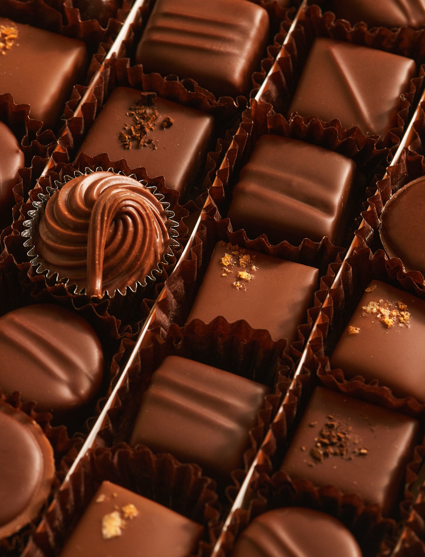 Les chocolats au Lait (54 chocolats)