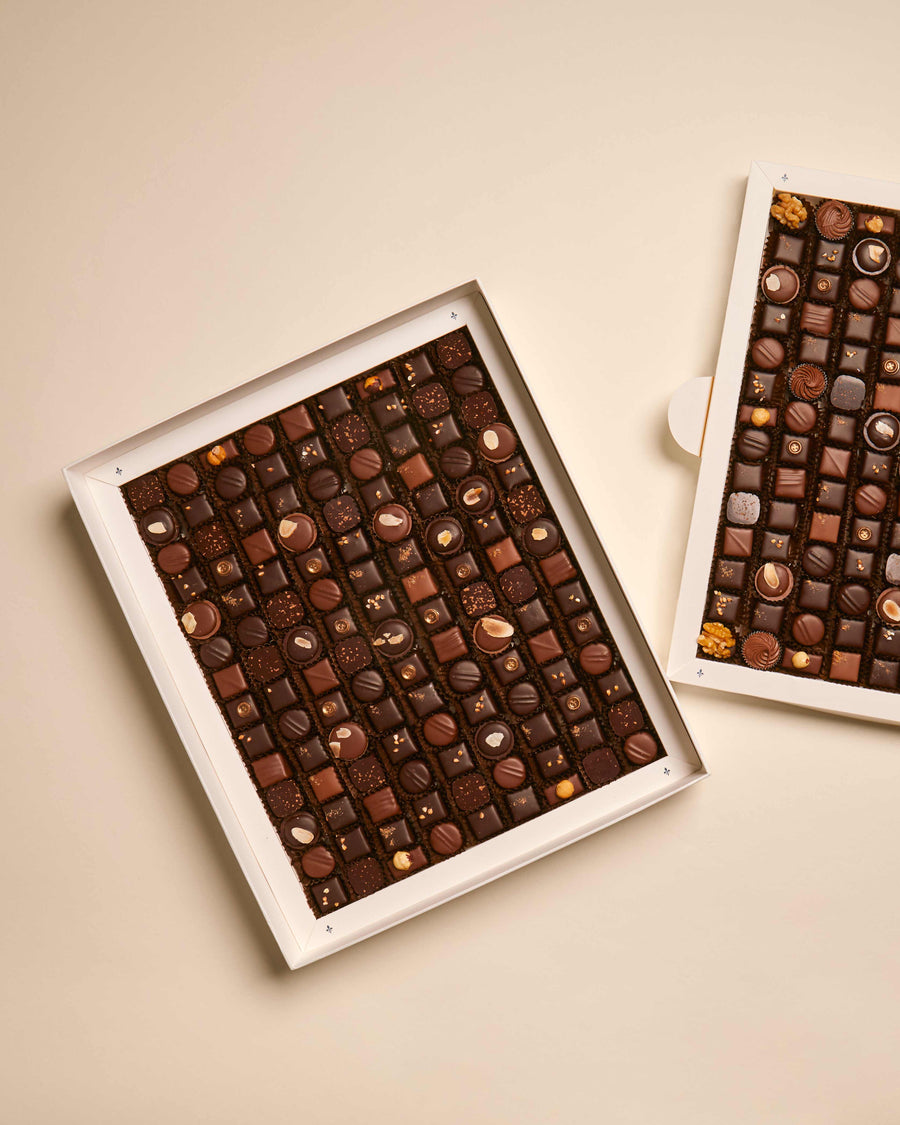 Les chocolats Noirs et Laits (252 chocolats)