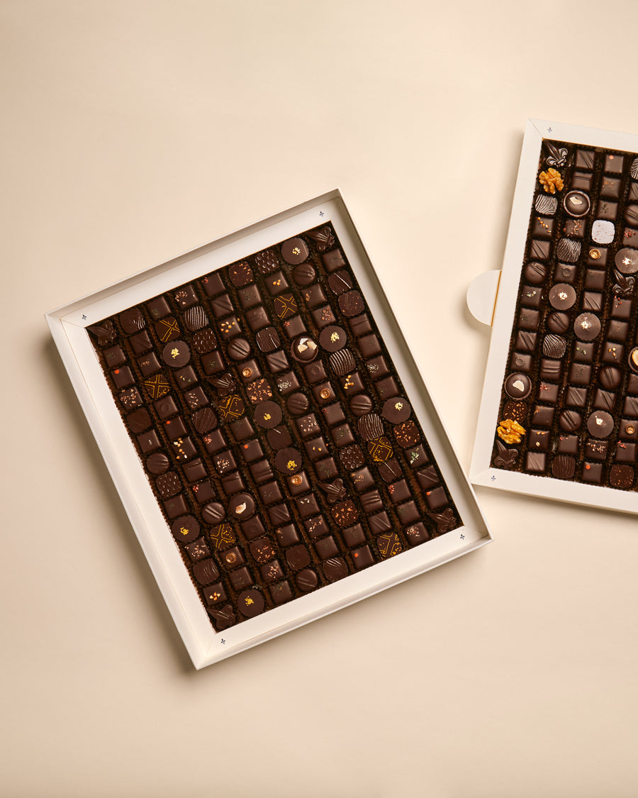 Les chocolats Noirs (252 chocolats)