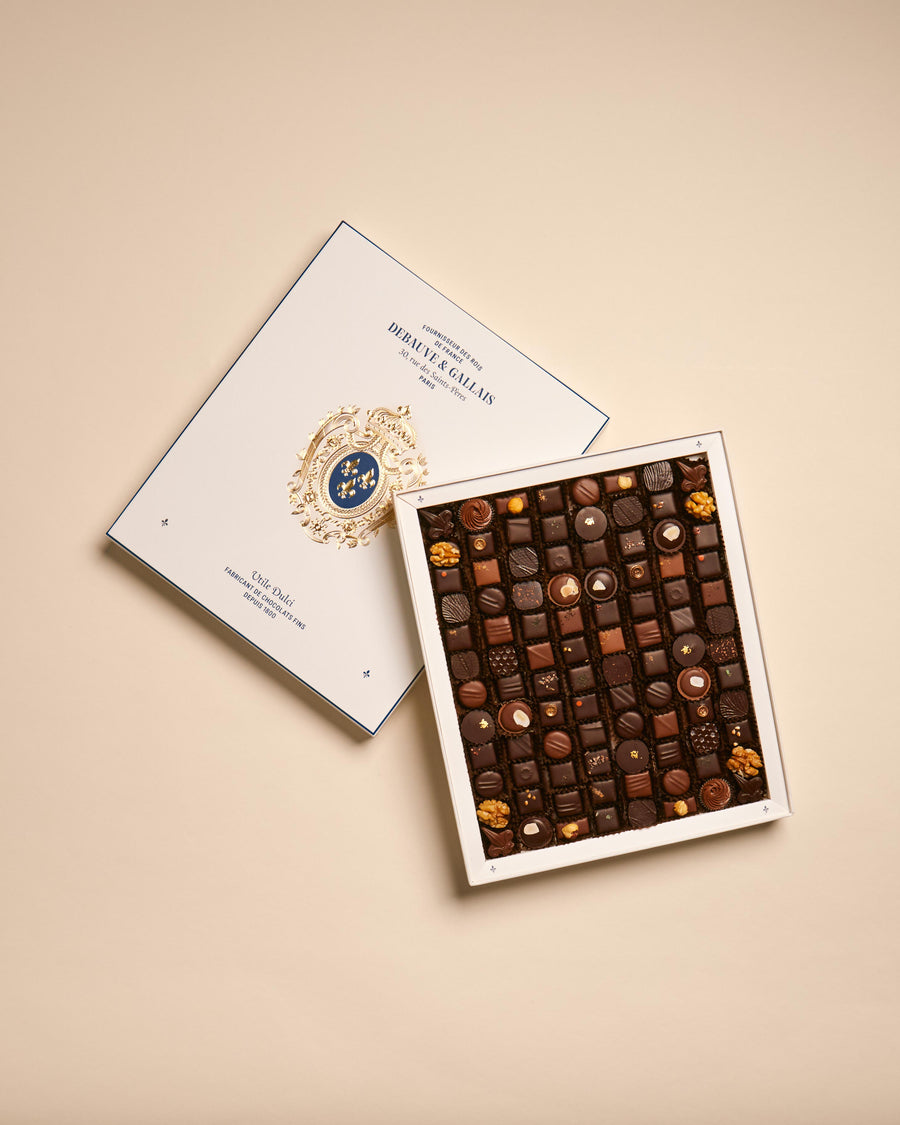 Les chocolats Noirs et Laits (96 chocolats)