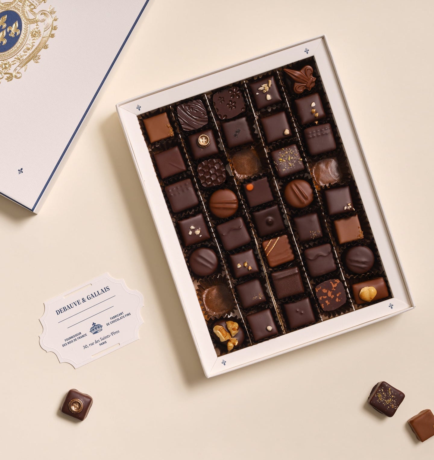 Les Ganaches et Pralinés (38 chocolats)