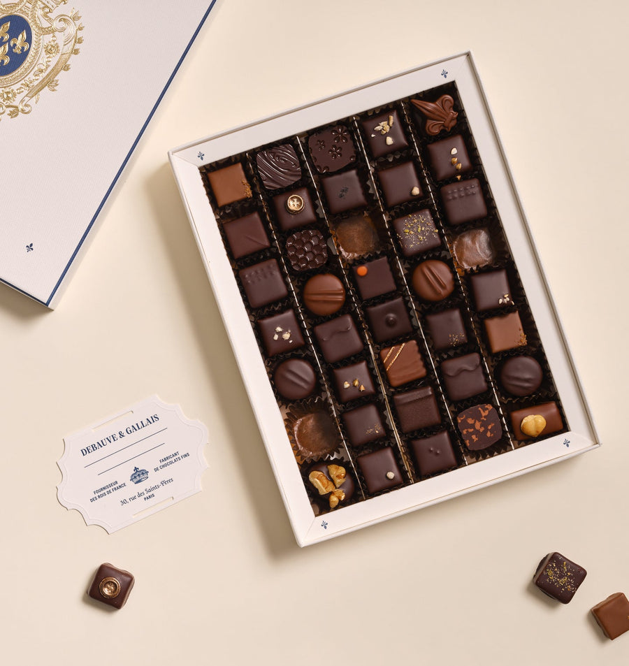 Ganaches and Pralinés (38 chocolates)