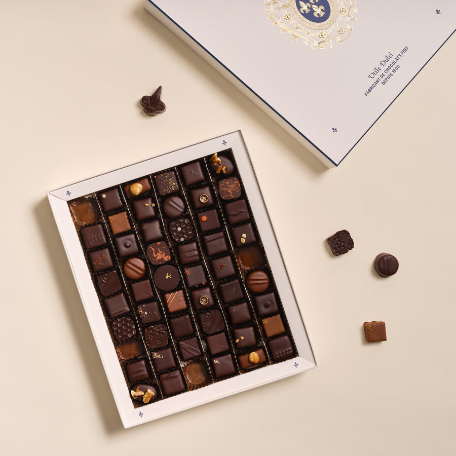 Ganaches and Pralinés (54 chocolates)