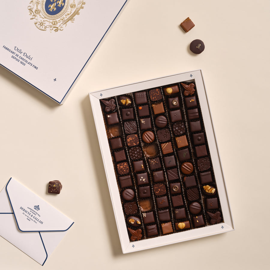 Ganaches and Pralinés (66 chocolates)
