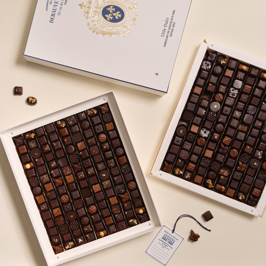 Ganaches and Pralinés (252 chocolates)