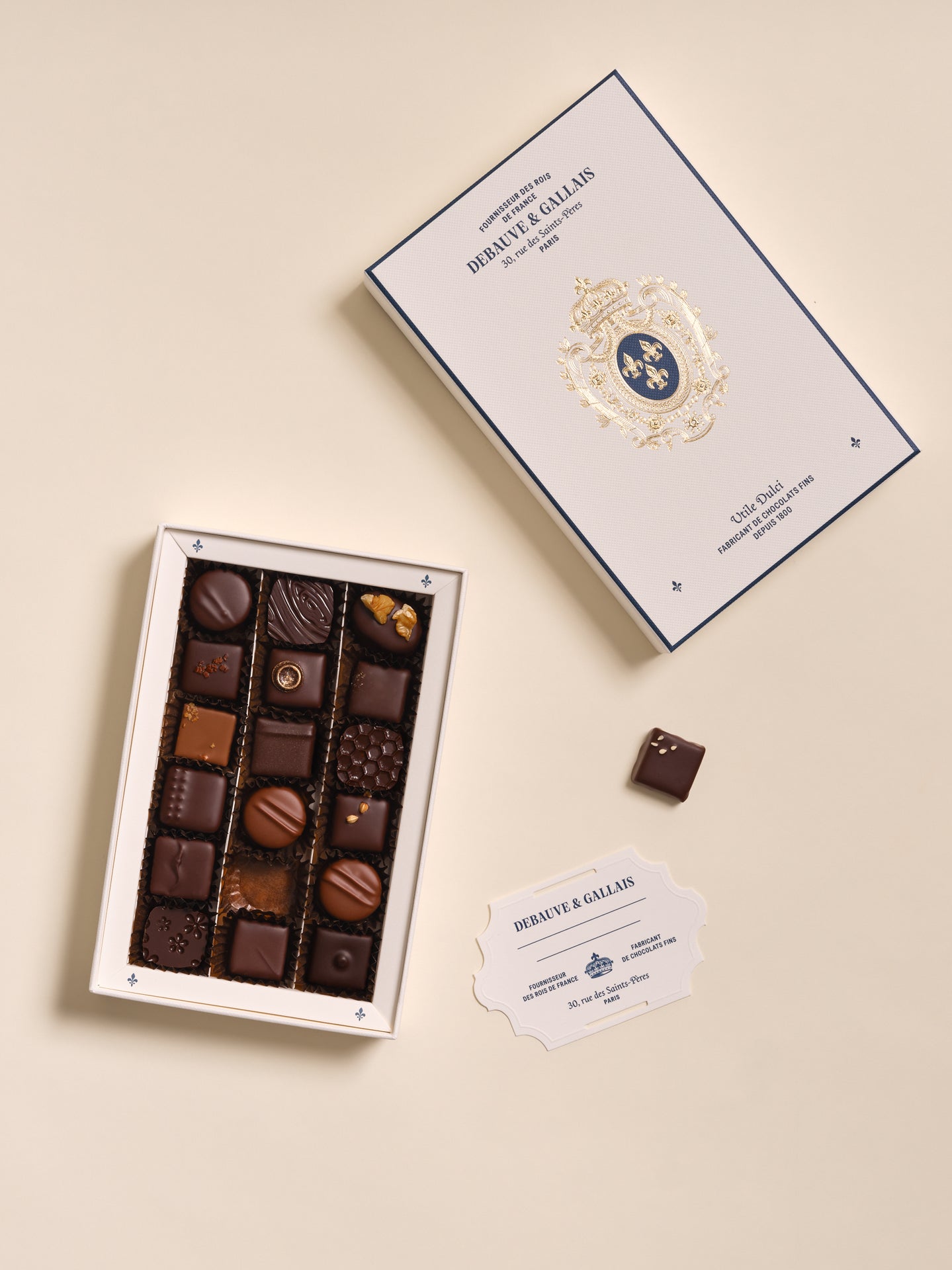 Ganaches and Pralinés (18 chocolates)
