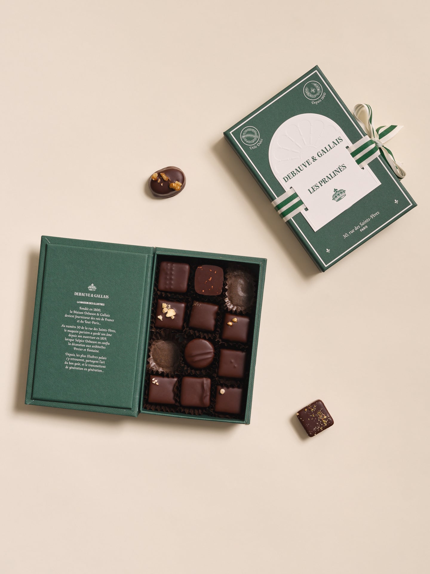 Pralinés chocolates (12 chocolates)