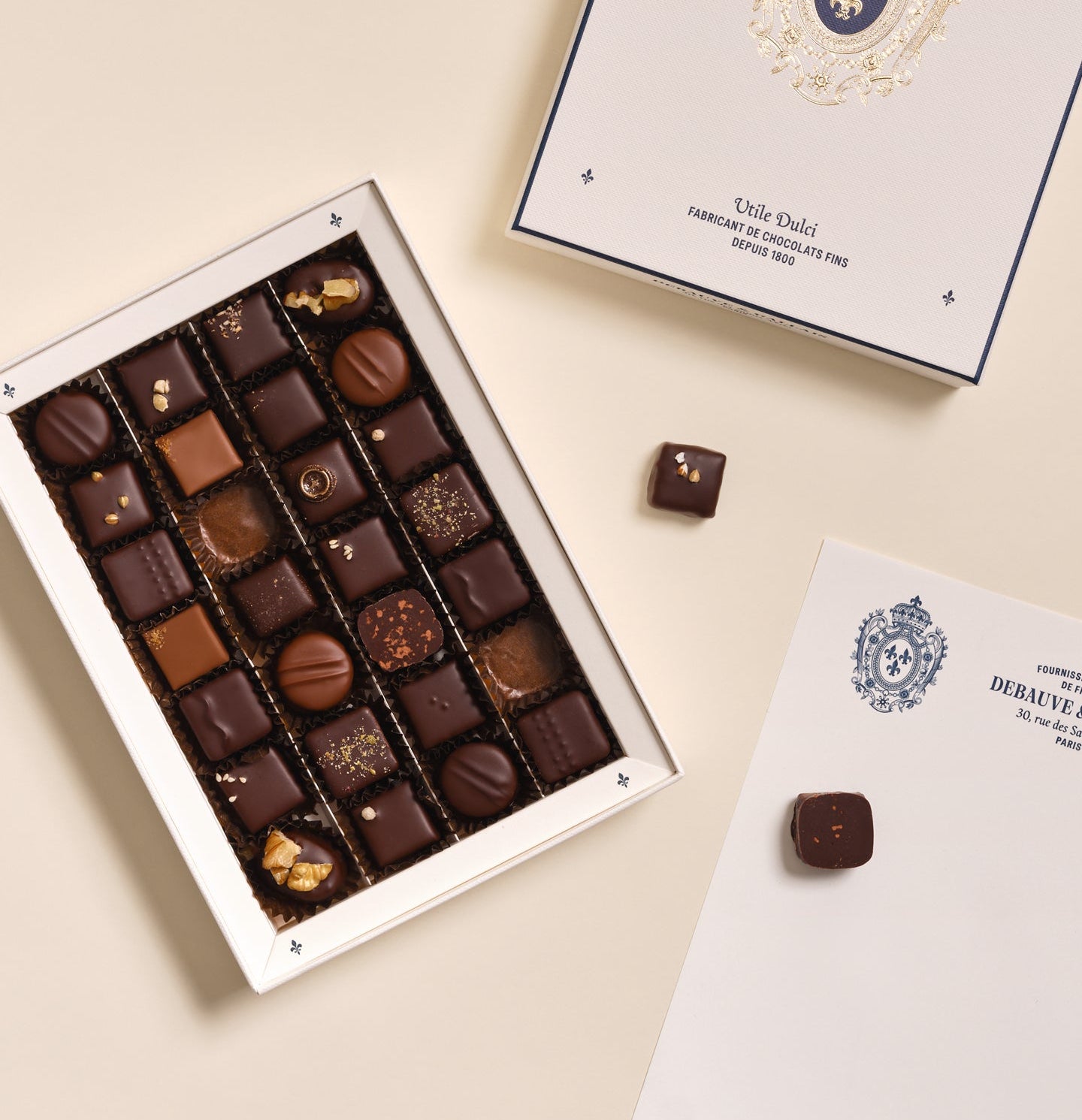 Les chocolats Pralinés (28 chocolats)