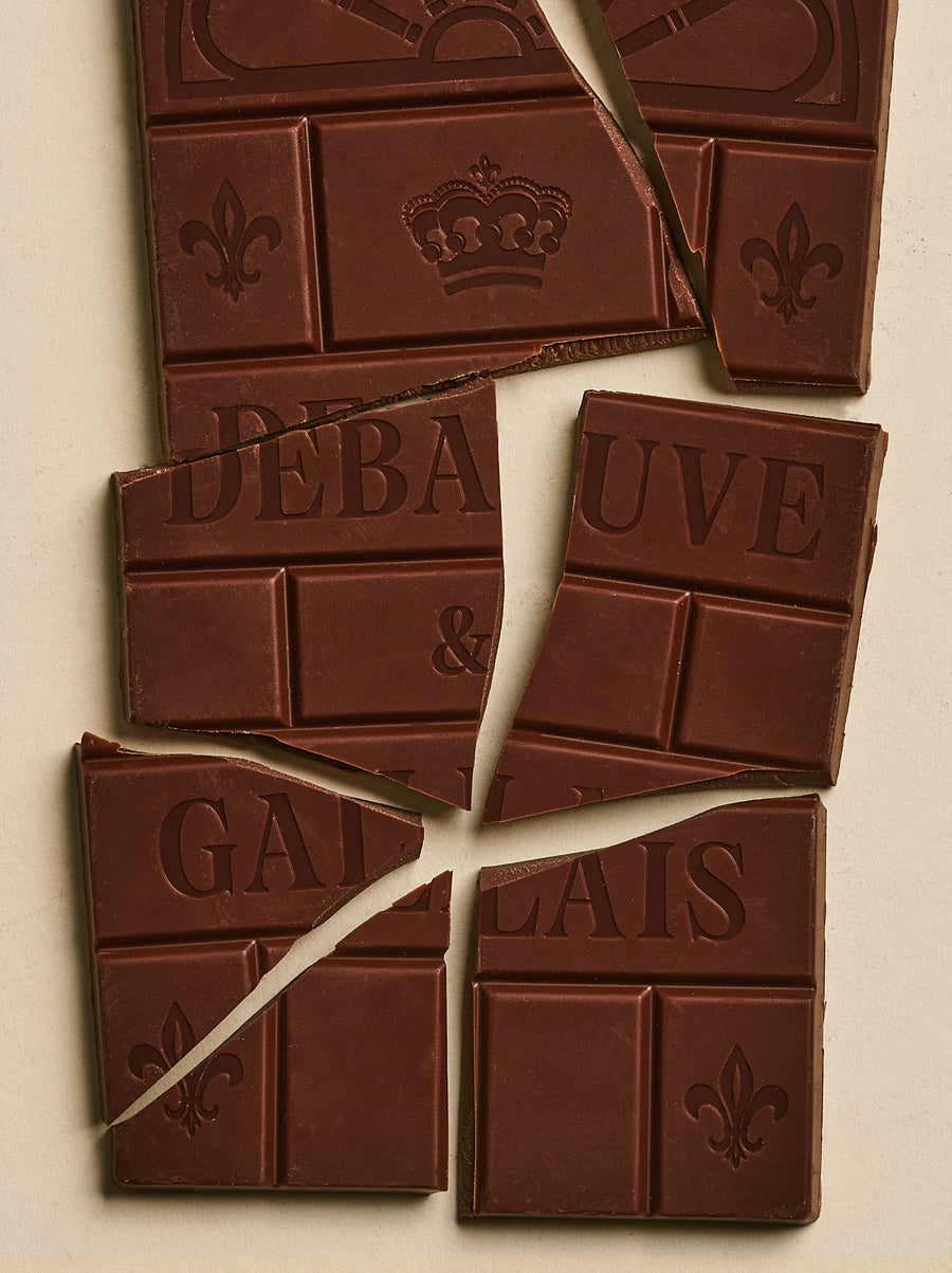 Tablette de chocolat noir 70%, origine Equateur