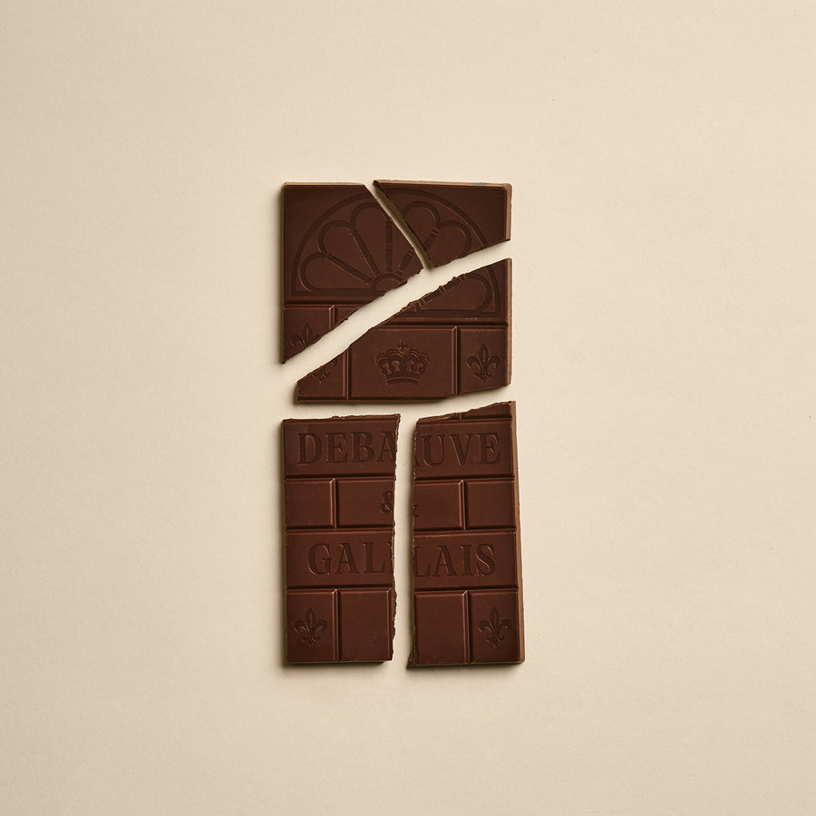 Tablette de chocolat noir 63%, origine Pérou