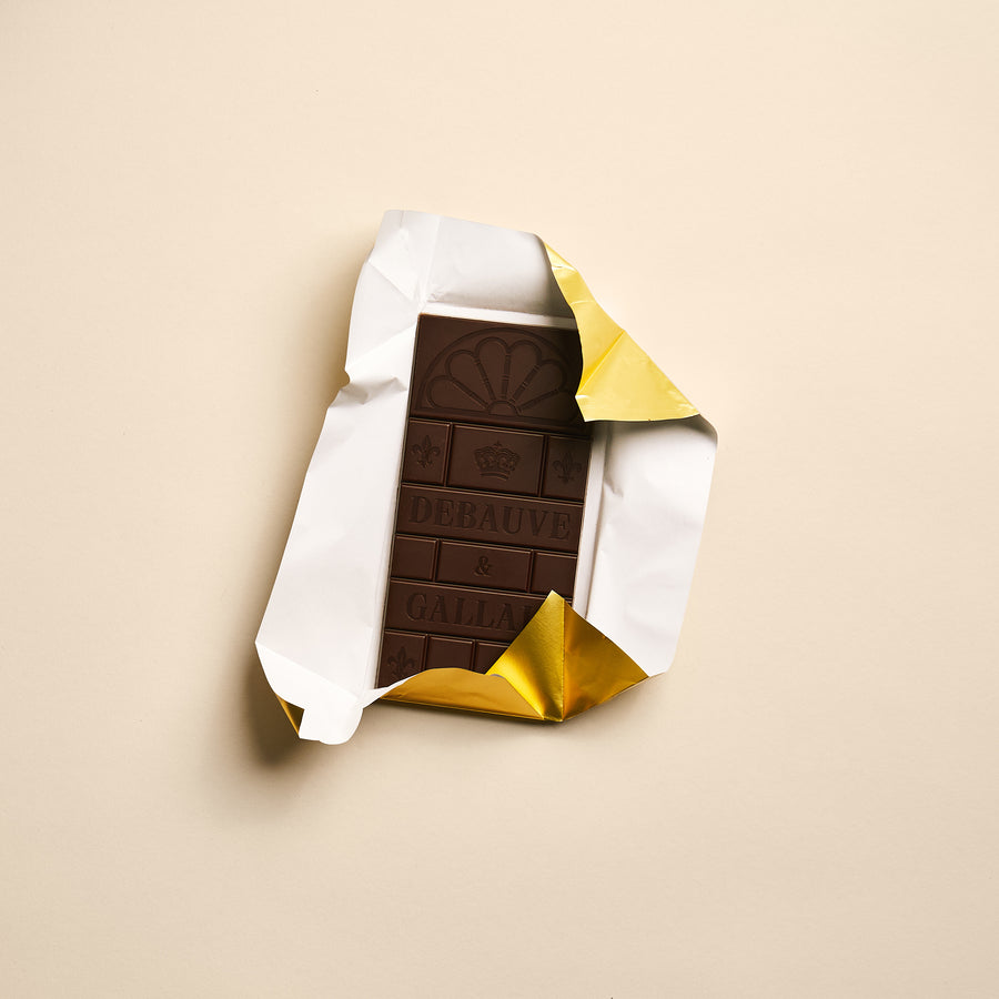 Tablette de chocolat noir 100%, origine Pérou