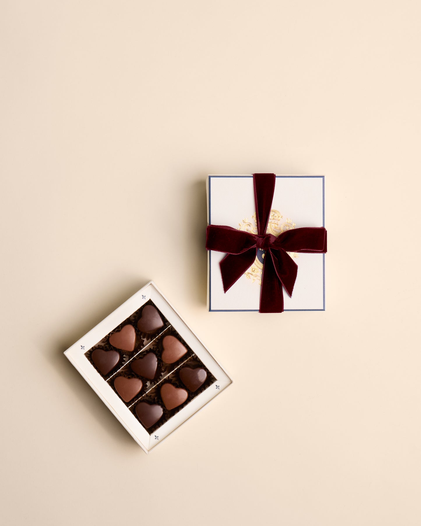 Dark and Milk Chocolates (9 chocolates) Ecrin Joséphine