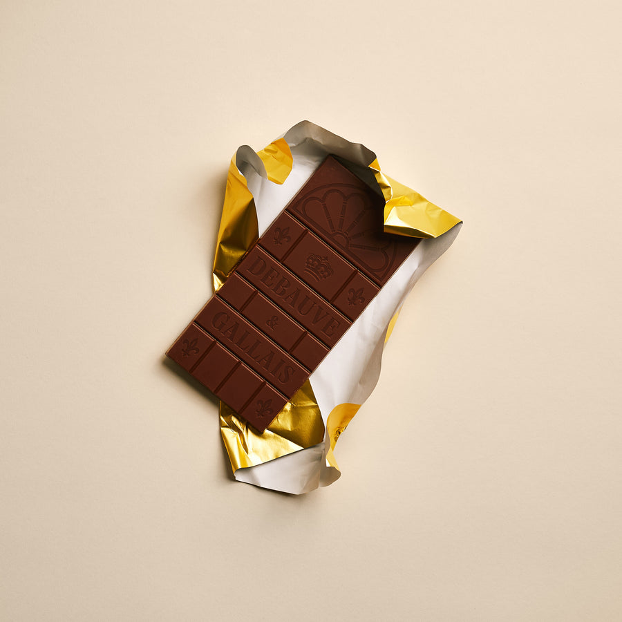 Milk chocolate bar 55%, origin Republic of Congo